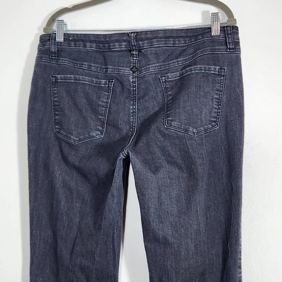 Prana Gray Straight Leg Jeans Size 16 Prana Gray Denim - Picture 4 of 7
